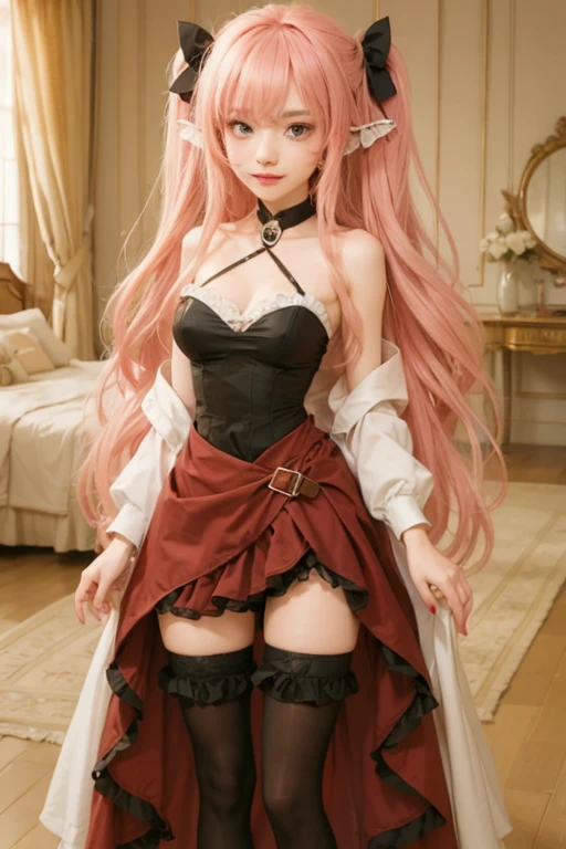 Belle delphine, belledelphine, succubus, demon, detailed eyes, glowing eyes, detailed hands, photograph