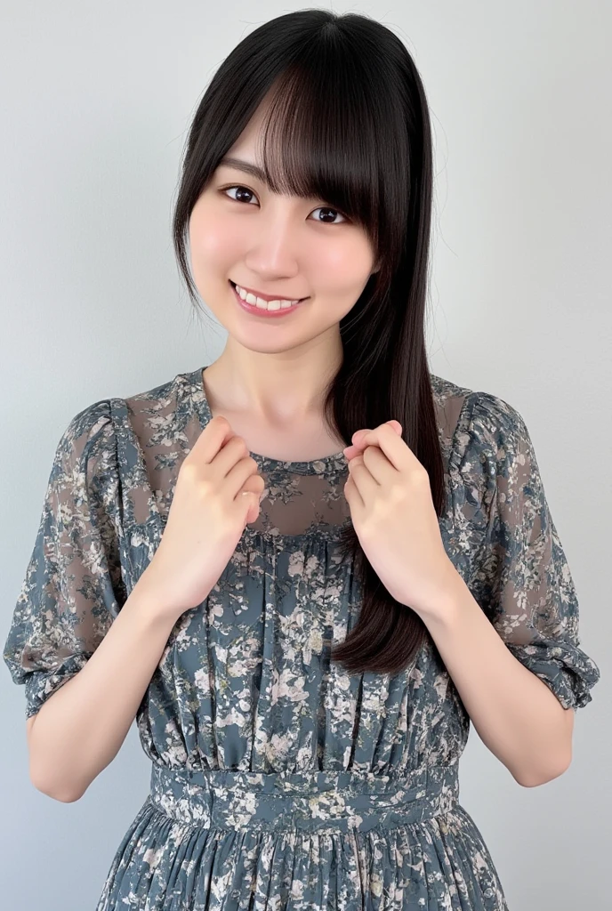 One woman、Amazingly beautiful、Strong Aboist black hair、Extremely short hair、Ultra detailed face、Lips Detail、Detailed eyes、double eyelid、Highest quality、masterpiece、Shiny skin、Solar flare、Award-winning photography、Healthy Body、Uplifting、Real、Realな顔、dramatic、dark、Sharp Focus、8K、20-year-old、Full body photo（Highest quality、8K、masterpiece：1.3）、Sharp Focus：1.2、Beautiful woman with perfect figure：1.4、Chubby body type、Small belly：1.2、（Layered Hairstyles：1.2）、maximum：1.3、Pure white bra、Pure white panties、（distance：1.5）、Moist body：1.1、Extremely delicate facial and skin texture、Fine grain、Sexy crotch、Real Skin、Real eyebrows、Beach、VistaWave、coco、Evening Light、Model posing on the catwalk、Gaze towards the viewer。Large Breasts、Thighs、smile、mini skirt、