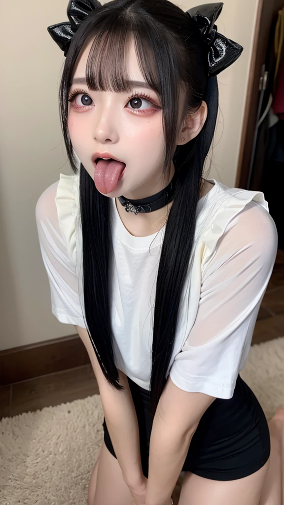 masterpiece,total body,full body ,Japanese girl,black socks,
empty,cross eyes