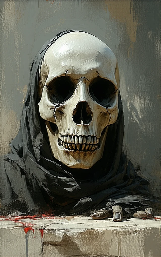 skeleton cool blue