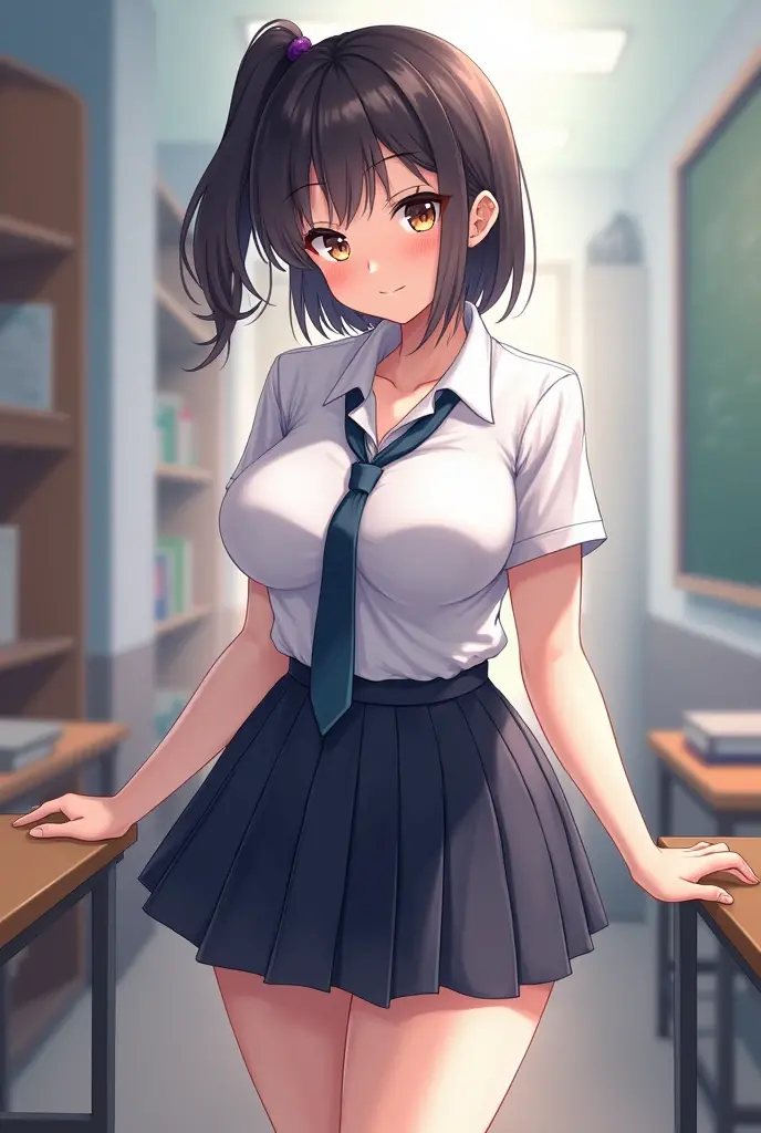 pieces fly、masterpiece、highest quality、Super detailed、High resolution、High resolution、8K portrait、Unity 8k壁紙のHigh resolutionCG、unity 8k wallpaper、cute type little:1.5、:1.5、Highly detailed CG unity 8k wallpaper、realistic、real person、cute type little、 portrait photography、shiny skin、High resolution、(:1.2)、(1 girl)、beautiful clear eyes、very detailed explanation、delicate face、nice lips、slender body、Big breasts and a narrow waist、thin legs、(classroom:1.6)、1 girl, cute type, perfect face, seriously, (blush:1.5),(light brown bob hair:1.5),((there are many people nearby:1.4))small breasts:1.5)(school uniform:1.2))(clothing lift:1.5))), (((I have nipples))), Detailed description vagina,膣を表示spread legs:1.2),spread, (Orgasm in the vagina:1.5