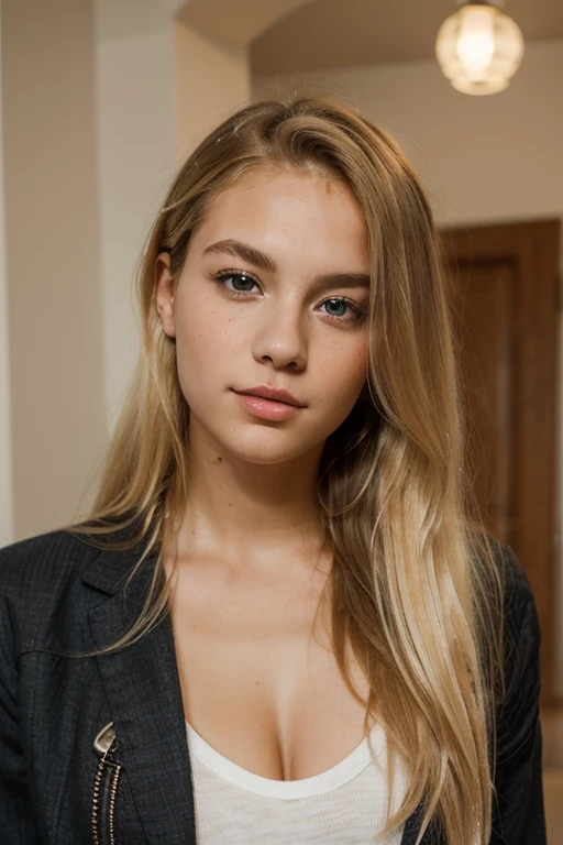 young blonde girl