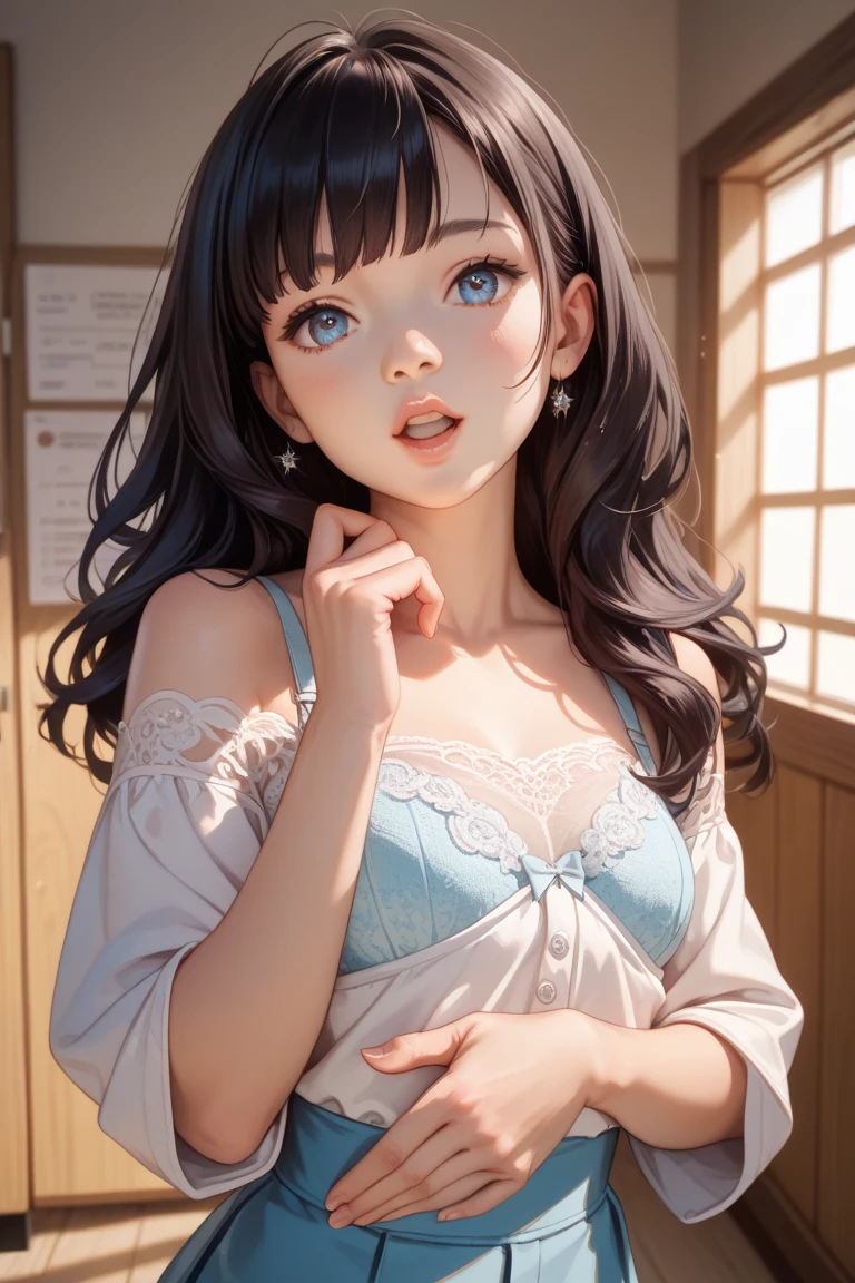 14yo,kiddy, Adorable, Japan Girl,,(frilled tanktop,short pants, upper_body) ,curly hair , twintails, scrunchie, sitting on cushion, smile, (catchlight:1.0), (highlydetailed skin), (Best Quality:1.0), (超A high resolution:1.0) ,(photographrealistic:1.0), (ultra-detailliert:1.0), (8K, Raw photo:1.1),beautiful lips,detailed face, detailed eyes, detailed handssexy woman,elf girl, full body
