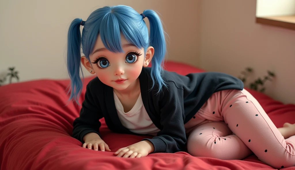 Baby girl cute chibi style, Fashion Style 2023, Stylish Theme, linda, expressive, glad, beautiful smile, beautiful straight hair, professional model, Cute poses, bionde, blue eyes, vivid color, bionde hair