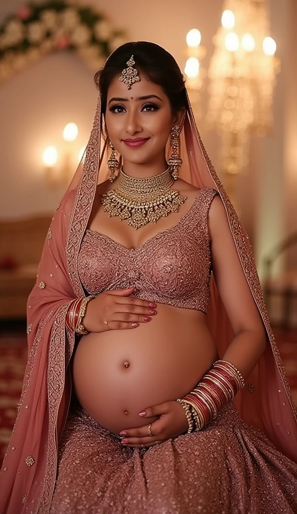 masterpiece, best quality, an extremely delicate and beautiful, world masterpiece theater, ultra-detailed, highly detailed, best quality, highres, extremely detailed, best quality, looking at viewer, realistic, realist ,real, all naked kareena kapoor wearing sarri with massive boobs and massive , massive tits, massive , massive breasts, massive butts, massive ass, wide hips, massive ass, extremely massive hips, milk boobs, transparent saree, pregnant, showing camera her asshole, showing hole, in jungle, red saree