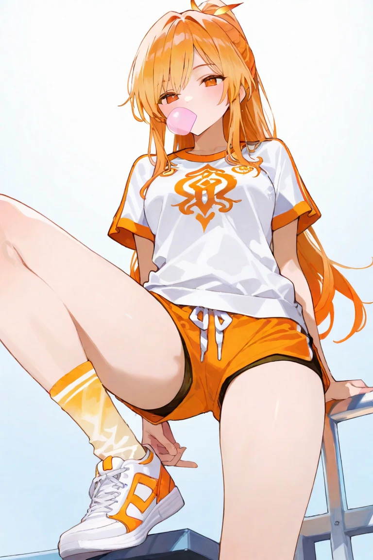 Best quality at best,one-girl,bare-legged,Lying on a white bed,soaking wet,Drenched,spread their legs,Yellow Bikini,Embarrassing,Very shy,dreads,The face is red,seductiv