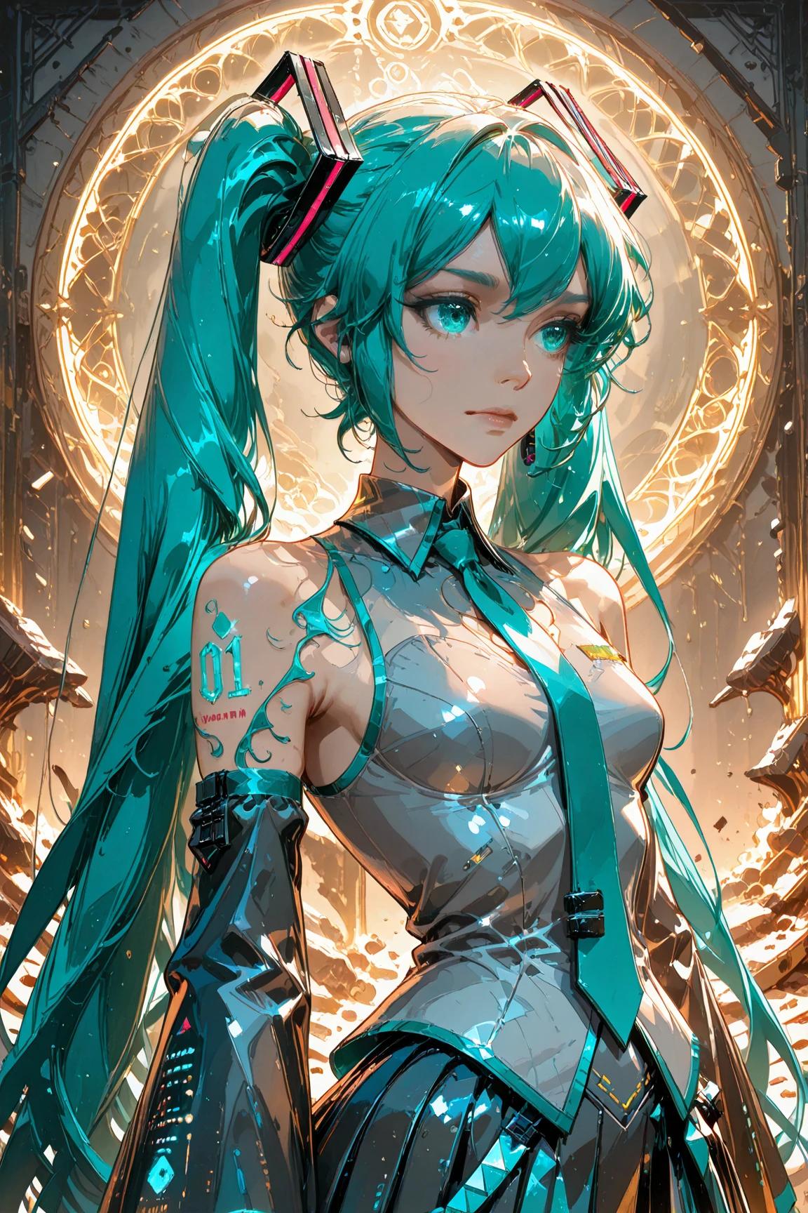 neon_outlines, close up, classy woman in a long evening dress, upscale gala event beautiful girl angel, blue hair neon_outlines,