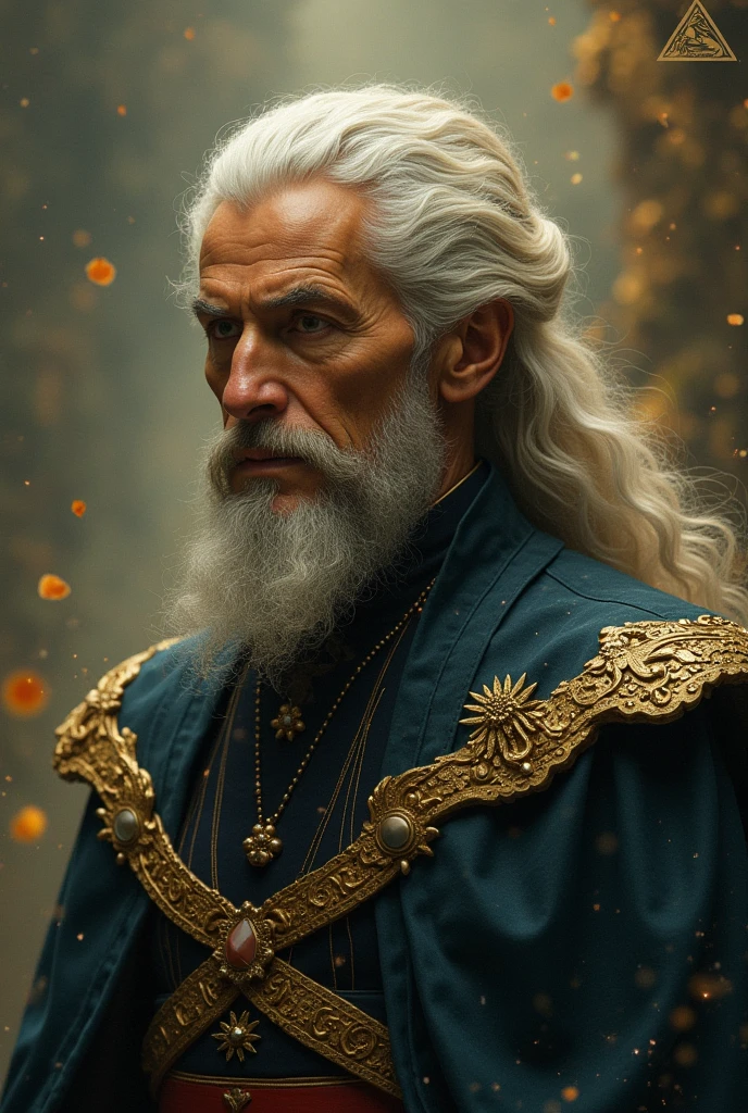 a tired old man with a long white beard wearing a green robe, leaning on a cane, (best quality,4k,8k,highres,masterpiece:1.2),ultra-detailed,(realistic,photorealistic,photo-realistic:1.37),intricate details,cinematic lighting,natural skin tones,highly detailed facial features,beautiful ornate robe,elderly man portrait,dramatic lighting,depth of field,cinematic composition,moody atmosphere