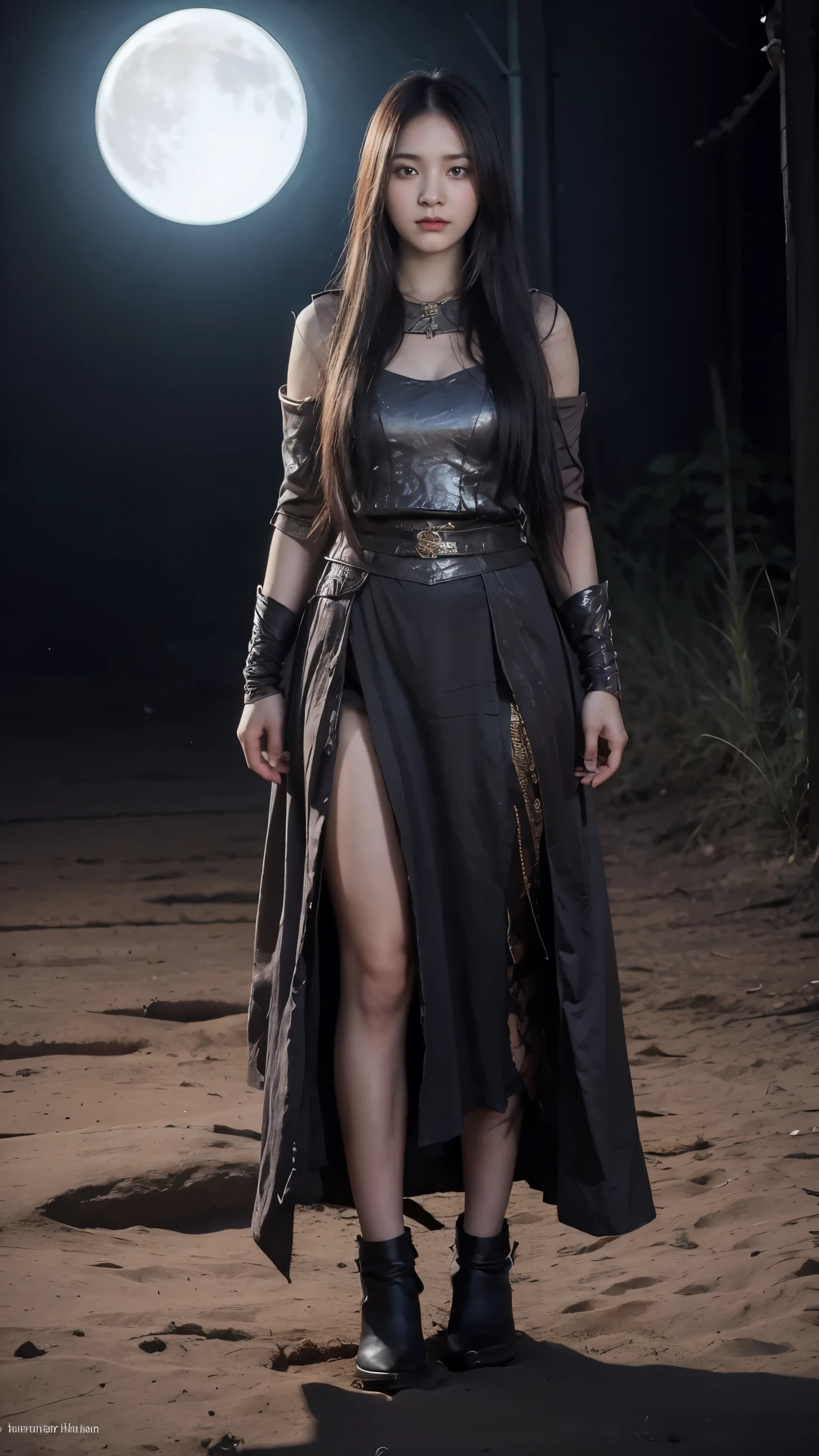dark souls, black sun, boss battle, epic sword in hands full body 1girl, solo, very cute, beautiful, long hair, purple eyes, cute, night, dim lighting, looking at viewer detailed background