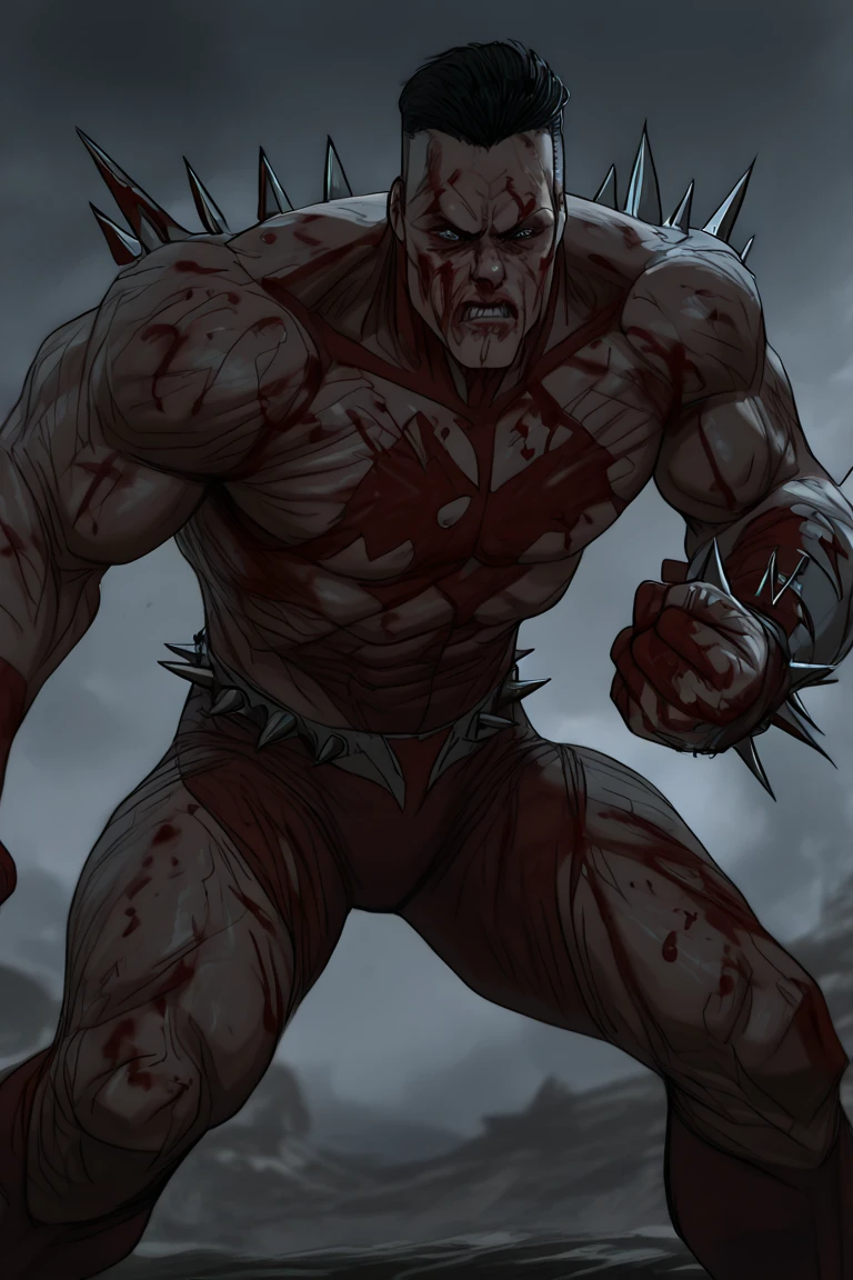 (masterpiece),(highres),(intricate details:1.4),extremely detailed,(illustration:1.2),8k,photorealistic,exquisite,,aged,elder male lion ,muscular,(warrior:1.7),(Ancient Greek mythological style;1.8),(loose white robe:1.6),manhood,safeguard,(white hair:1.3),long hair,long white beard,scar,(badly damaged:1.7),(bloody chest:1.9),(bulging crotch:1.8),(homosexual),(naked upper body:1.7),(a serene face:1.9)