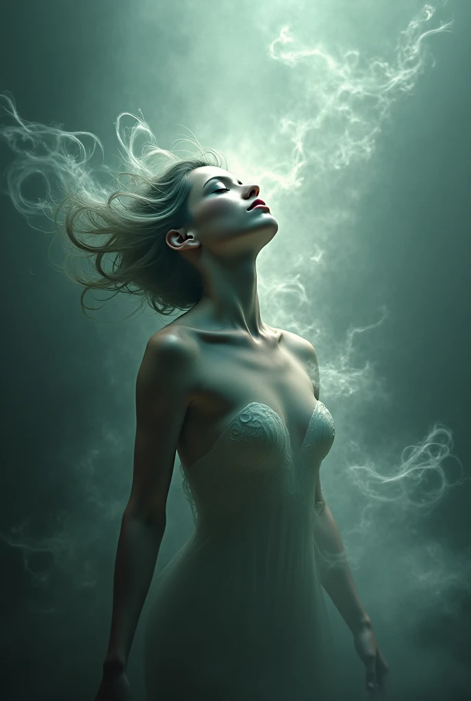 I am the naked body in long exposures of photography in motion blur of her, my delicate and beautiful parts are very focused, but my spectacular body, although blurry, attracts glances. There are three shots in one. , The message I want to convey is that dreams exist , The ewstrilo is very real , 48k cinematic photographic composition finished in Photoshop with more voluminous shadows. Use the rule of thirds, employ colors that evoke nostalgia and hope.