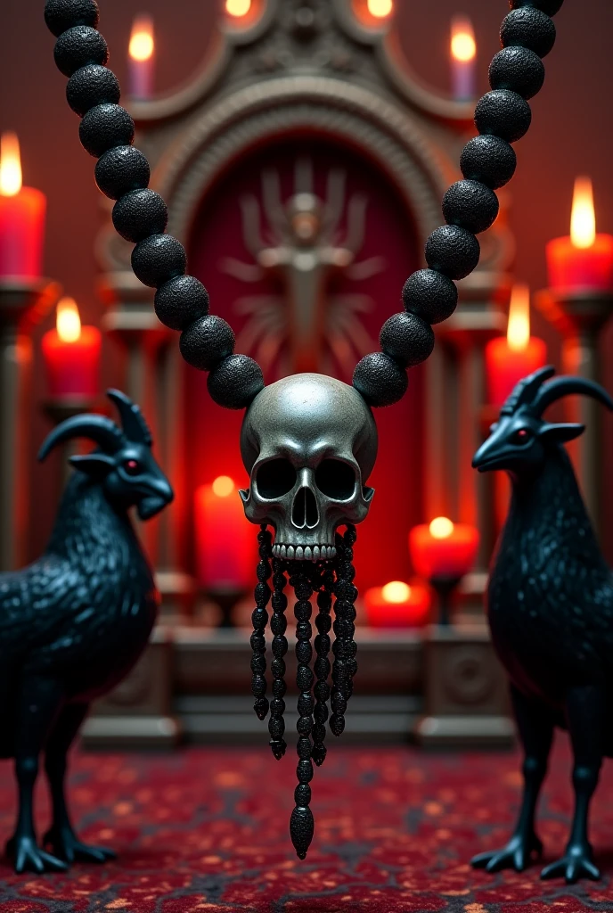 Vivid colors, Intricate Details, Studio Lights, Mystical Ambient, Mechanical, Asymmetric, Mystical Ambient, the result rendered must be made it from parts of the dead human bodies and skulls, skeletons of poisonous vipers and snakes and other reptiles, bones, worldly scum, still life should be surrounding the main objects artwork, horror, evil, hell, murdered innocents and must look very real with a blooded crown of spines, rusted and worn metallic chains and it must transmit the pain of the crucifixion of Jesus Christ.