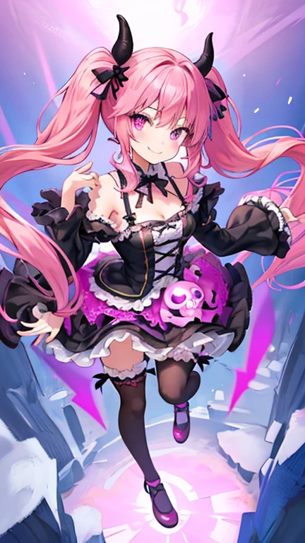((tmasterpiece:1.4,best qualtiy))+,(hyper-detailing)+,(Ultra-detailed eyes)+,Rose red eyes,smiling girl