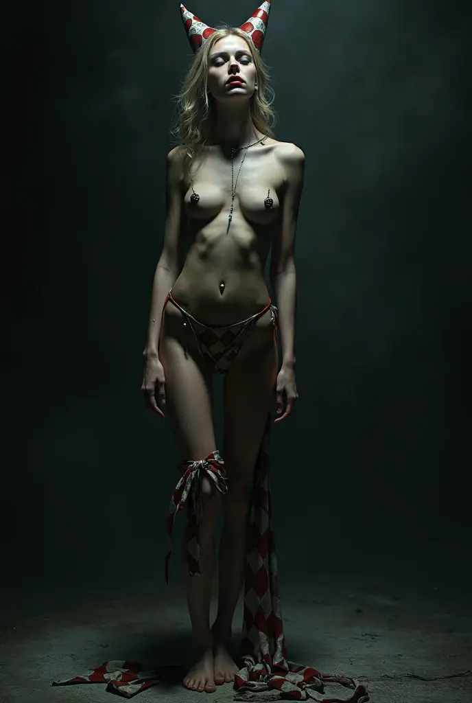 Scarlett Johansson, Young woman ,undress ,naked ,Revealing large breasts ,Exposing the female genitals , Large hips