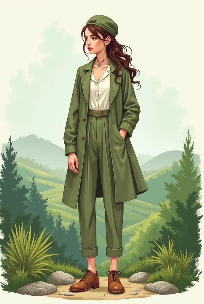Use only the clothing template and paste the phrase environmental management