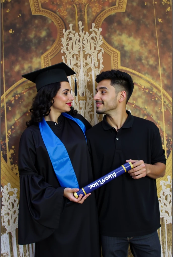 casal araffe em frente a uma estante com livros, powder Nándor Katona, foto de perfil, Vista de perfil, 1614572159, foto tirada em 2 0 2 0, Lovely couple, pano de fundo, por Juan O'Gorman, pose de casal, by Amélia Peláez, Fotos de alta qualidade