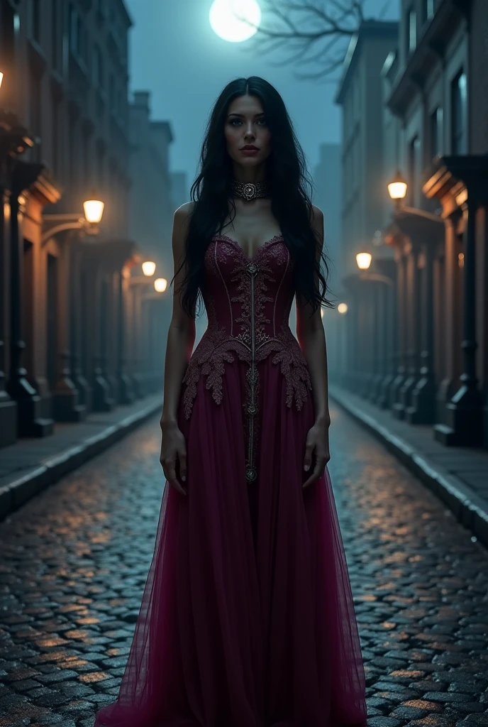 a picture of ((mist covered female vampire: 1.4)), ((you see only glimpses of her body:: 1.5)) a pair of ((glowing eyes: 1.3)) through the mist, high heels, black high heels, glamour dress, dynamic color dress, fantasy dark alley background, torchlight, (best details, Masterpiece, best quality :1.5), ultra best realistic pictures , best details, best quality, 16k, [ultra detailed], masterpiece, best quality, (extremely detailed), ultra wide shot, photorealism, depth of field
