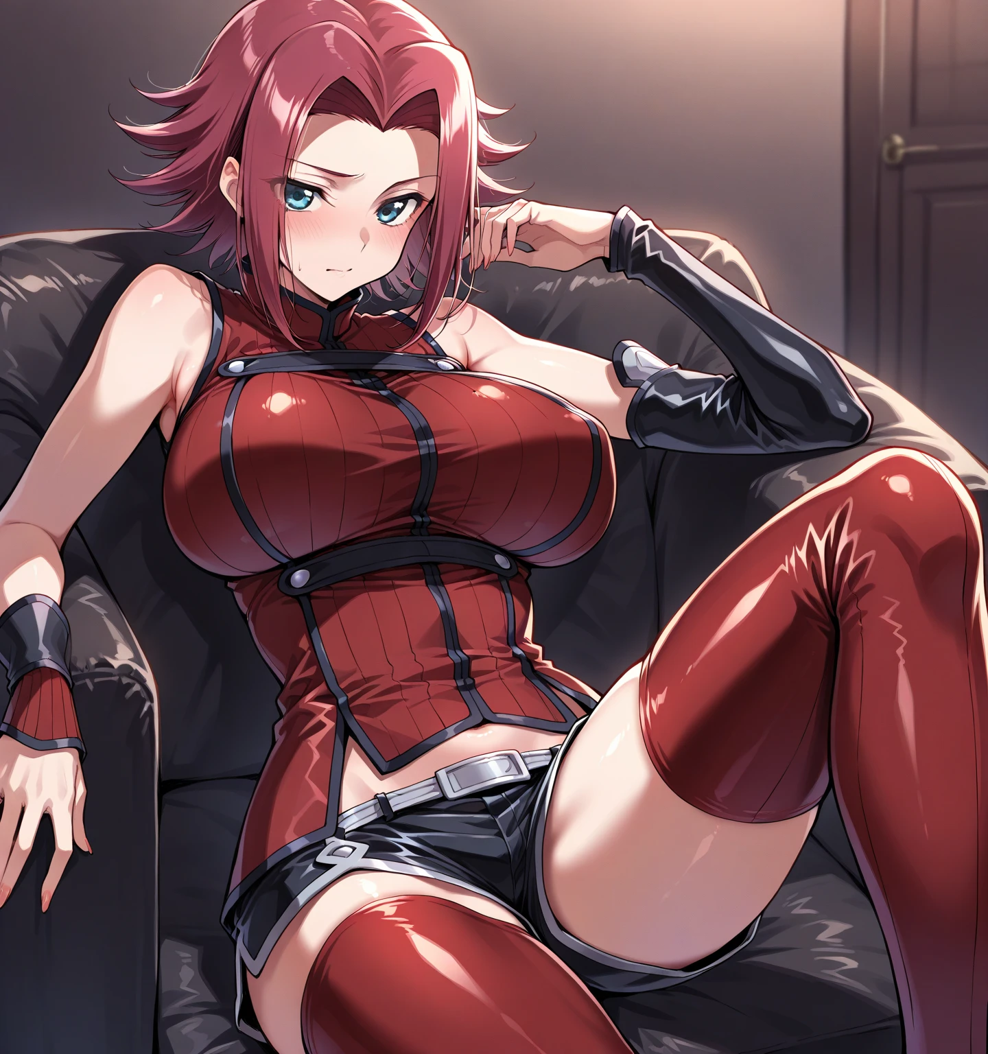 ((masterpiece)), (highest quality), Very detailedCG, unity 8k wallpaper, Super detailed, Very detailed, , View Viewer, Smiling legs,large breasts,nipples,pussy,((anal)),smiling,female , Ample breasts (((nude))) ,spread legs,lying down,nipples,(pussy,from below),female、(Leg spread)、Large Breasts、Big Breasts、((Pussy juice ))、