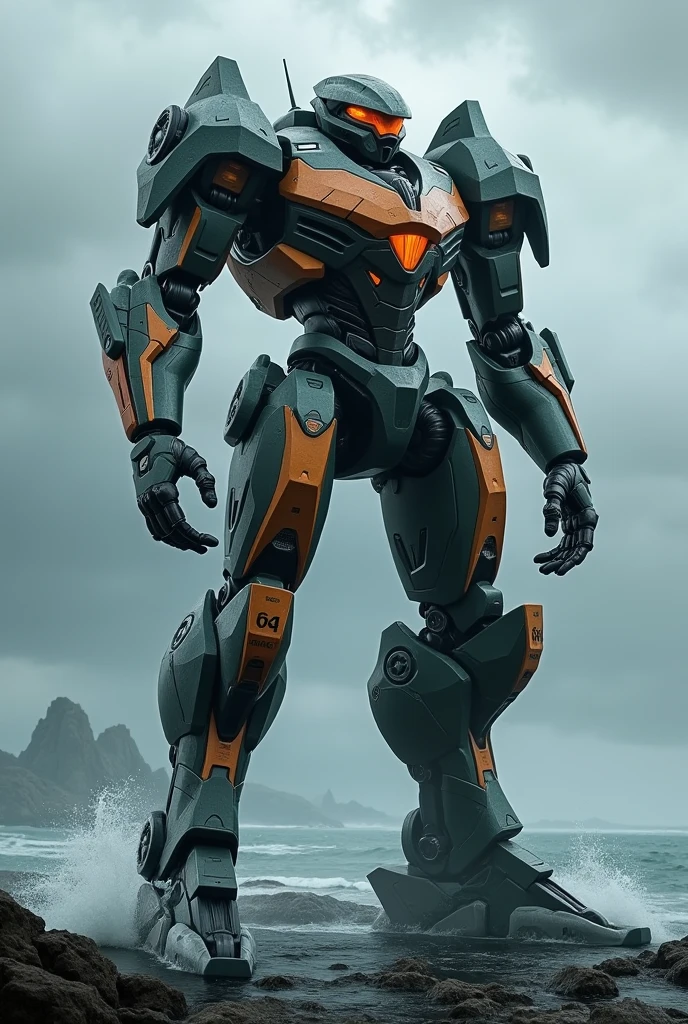 Jaeger Custom Pacific Rim jaeger custom made just for me named hunter elite - SeaArt AI