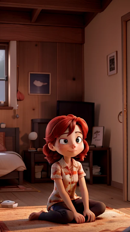 riley_Andersen (inside out), No deformation or mixing of objects, High Definition, Detailed touches