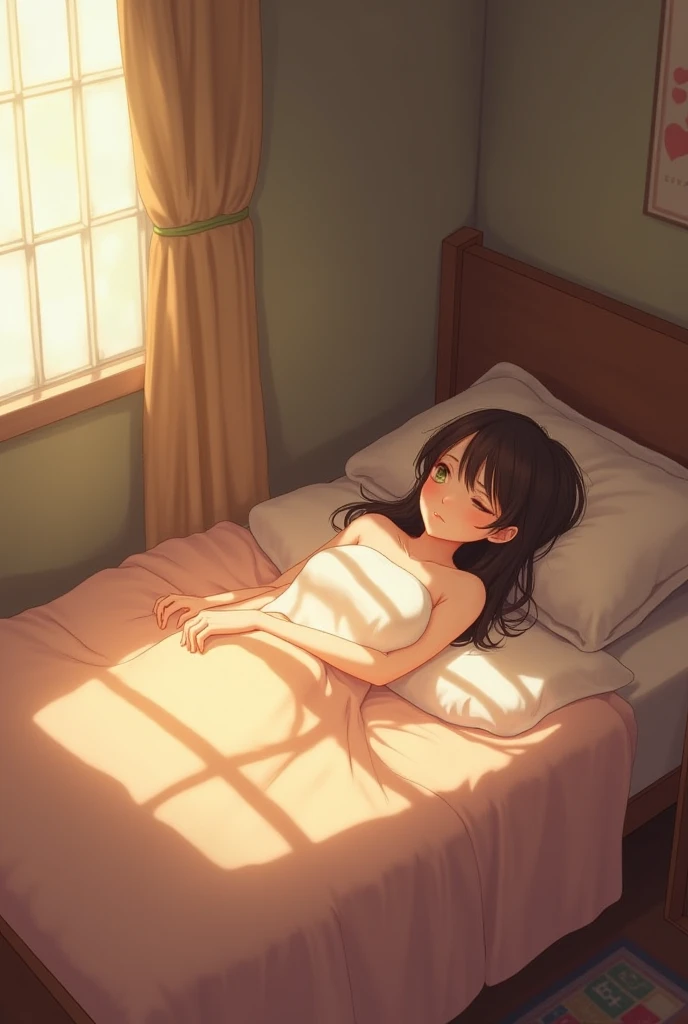 Saeko busujima, desnuda, bedroom