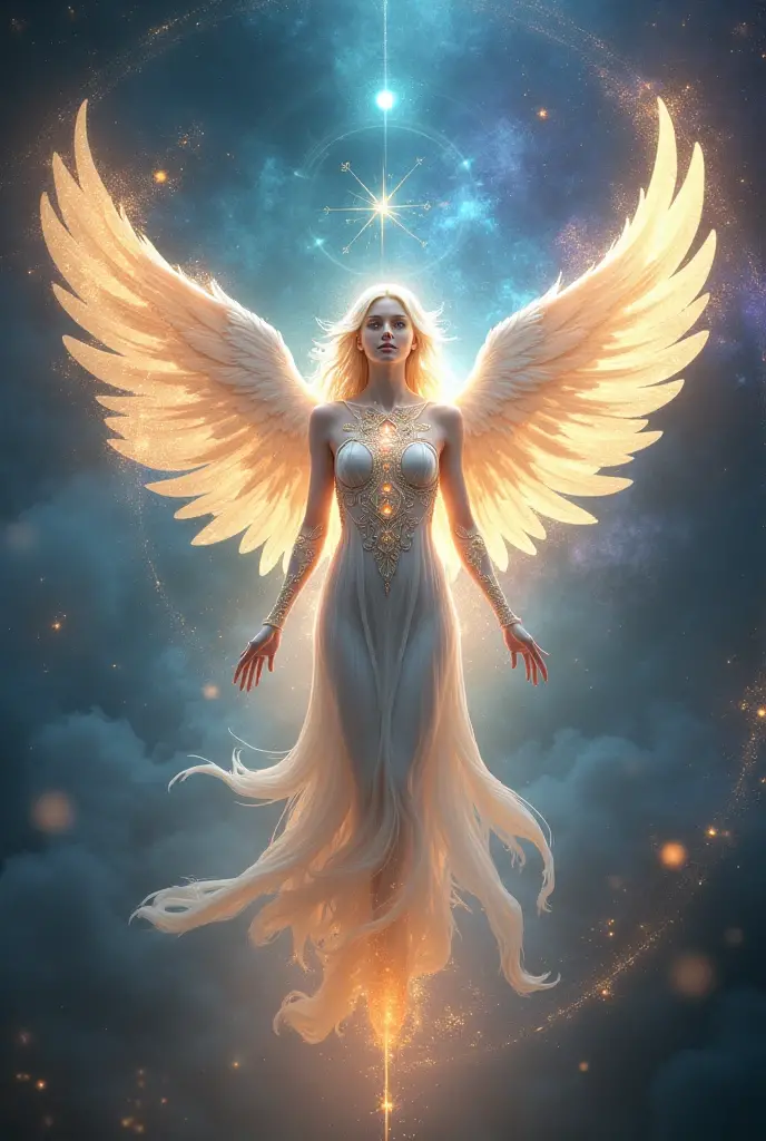"Sariel, the archangel of vision. It offers insights and visions into the future, helping humanity discern the divine plan."