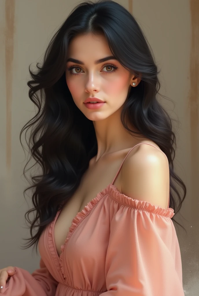 beautiful girl with sensual body