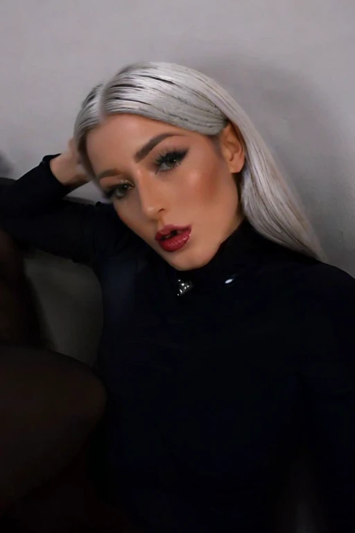 white hair
