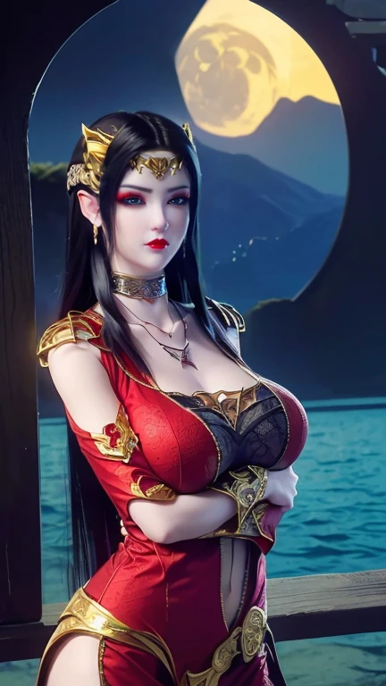 (heavy breasts)、top-quality、masterpiece、超A high resolution、(White Dragon Armor)、(((made of metal))),(((Colossal tits)))、(((Detailed Micro Bikini))),(Wearing a beautiful crown made of jewels),(Photorealsitic:1.4)、Raw photo、女の子1人、(((Random hair))、(((Take different poses)))、glowy skin、(((Chinese Dragon)))、Intricate and ornate hair ornaments、(Gorgeous Jewelry Necklaceystical expression)、(Metal bikini)、((sea the background of)).((Beautiful coral and sea background))、Precipitous cliffs、(ruins background)、((super realistic details))、portlate、globalillumination、(sexypose)、Shadow、octan render、8K、Colossal 、Raw skin is exposed in cleavage、metals、Details of complex ornaments、Japan details、highly intricate detail、Realistic light、CGSoation Trends、Blue eyes、radiant eyes、Facing the camera、Toostock、(veils)、(((Heavy Big))),Shining eyes shine、
