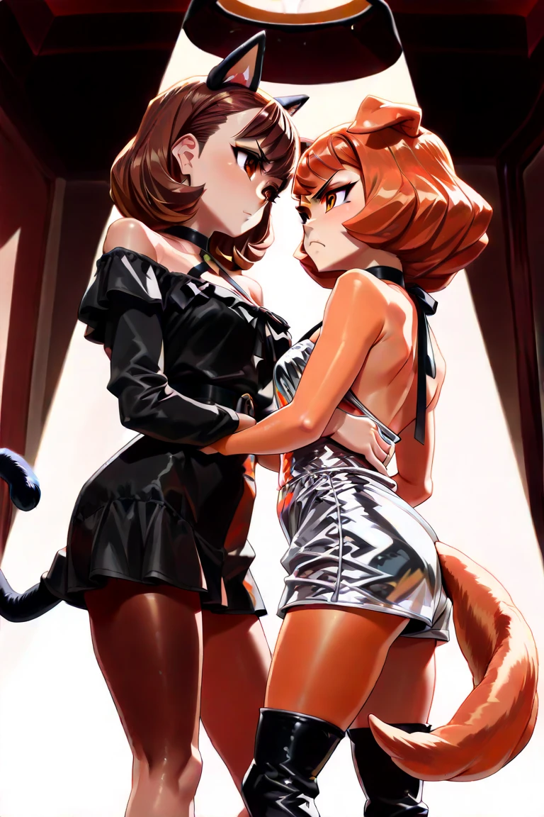 extremely detailed CG,unity 8k wallpaper,beautiful detailed eyes,perfect anatomy,novel illustration,high resolution,ultra-detailed,masterpiece,super detailed skin,agens tachyon \(umamusume\), block_eyes,horse girl, horse tail, brown hair, red eyes,{{abs}},full body Shot, zofa belt, chest jewel, forehead mark, black gloves, black boots,zofa bodysuit,latex mask,kissing his face,ahegao, {{bald faceless male}},hetero,amazon position,face to face ,intercourse with a man,vaginal penis,excessive cum,bedroom