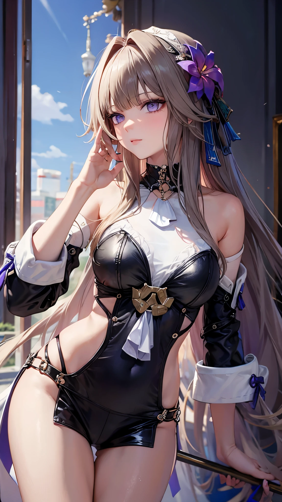 Beauty model