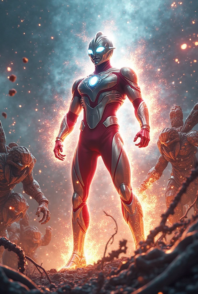 s Ultraman,M78 Nebula,Digga,handsome,Emission is bright,Battle monsters