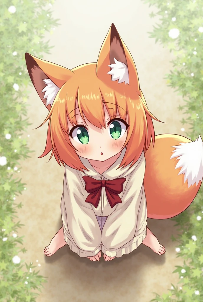 (fluffy anthro hairy pubic:1.3), 1girl, alone, the hair, red fox, red fox ears, hairy pubic, Nahida (Genshin Impact), cross-shaped pupils , green eyes,(pony tails, pointy ears :0.6),Best Quality,Masterpiece , A very delicate and beautiful , ( with a cute girl in the middle :1.2), (alone:1.3), Nahida (Genshin Impact), cross-shaped pupils , (pony tails, pointy ears ,:0.6) ,denim lens, Hands behind your back ,two hands,fluffy red fox tail,