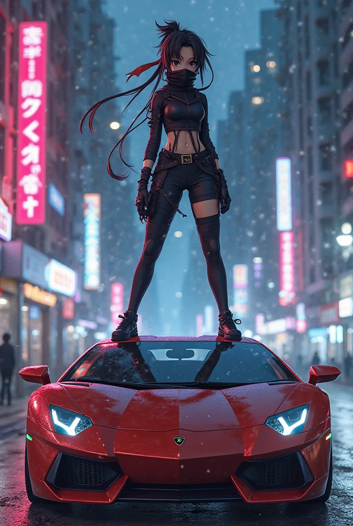 I want to see Akame in a Toyota supra mk4