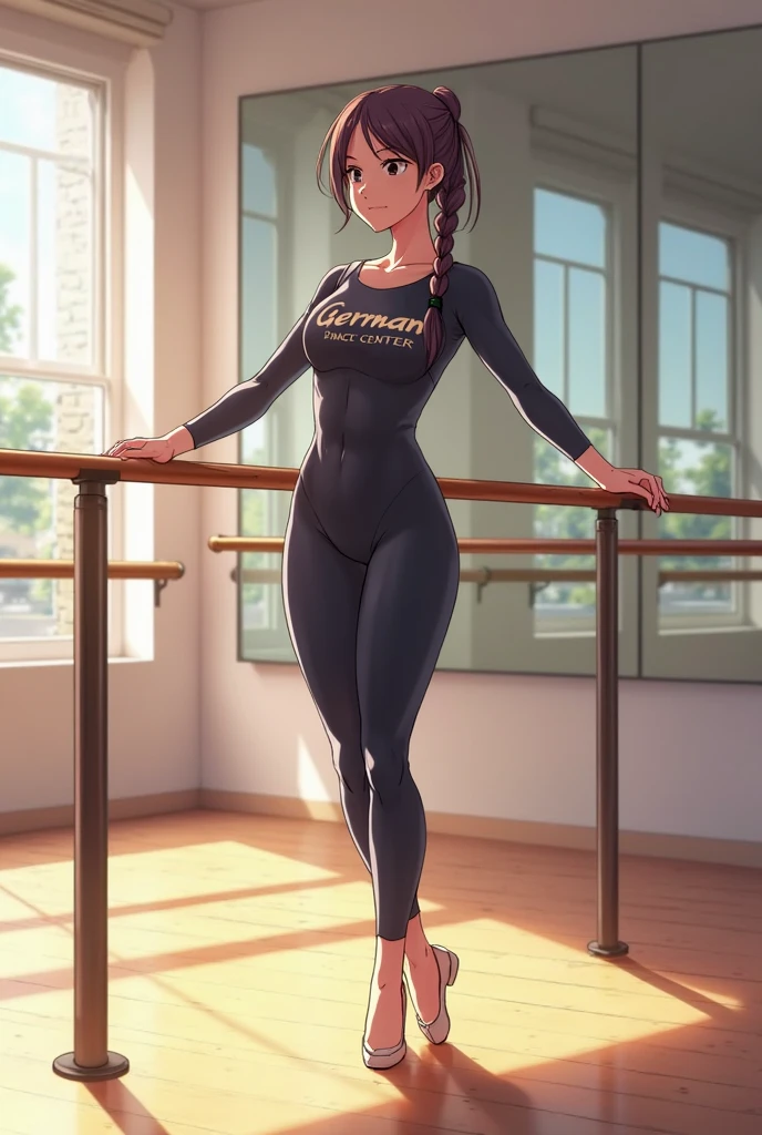 ilustração de qualidade A little high, Artwork, Very delicate and beautiful, attractive girl,(collants fullcolors, collants heattech,tight leotard,distant_half sleeves,ribbed knit,A little high_pantyhose,high collar shirt), fine tune,slenderbody,Scrawny,gym club,gymnastics athlete,naked legs,gym background,gorgeous eyes, drlight smile,(Artwork, best quality:1.2), A little highres, Extremely detailed CG 8k unity wallpaper, perfect lighting, fullcolor, ultra-A little high res,4K,ultra details, fot, 8k, HDR,  17 ages,cowboy shot,