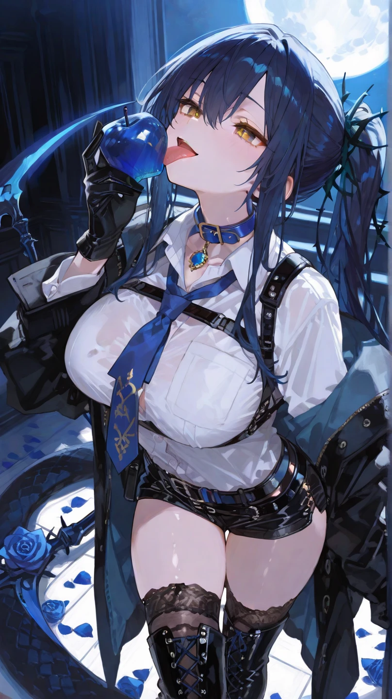 Anime girl with blue hair and glasses sitting in classroom，From the girls' front，From the Azur Lane video game，seductive anime girls，From the night of the ark，finely detailled。Girl Front，azur lane style，CGstation is popular，ArtStation Pixiv is hot，anime waifu，PIXIV has the highest score，Kantai series style，Waifu，from overwatch，erogenous --auto