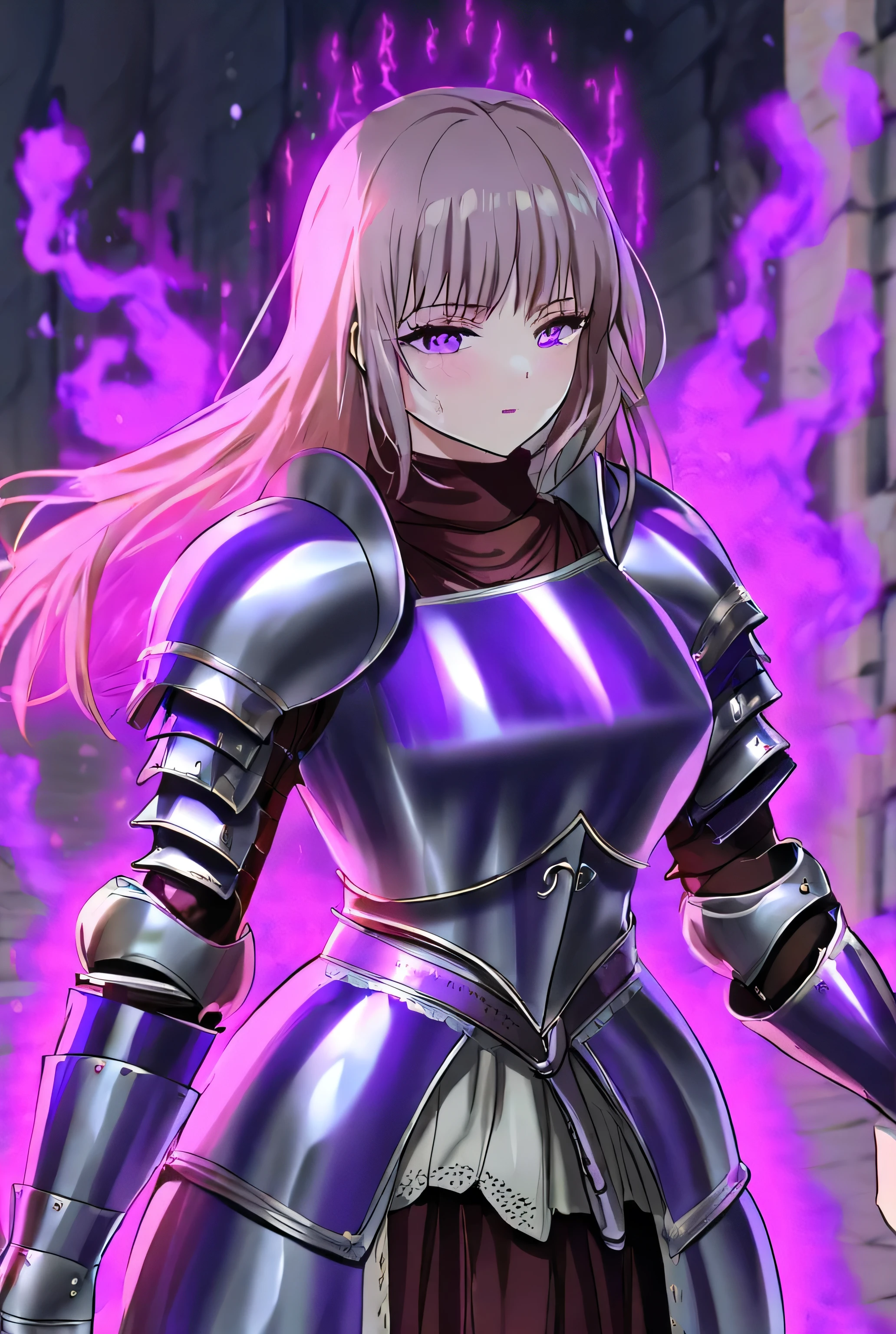 Solo:1.3, detailed armor, ((gold armor):1.2), (gold:1.2), nice hands, perfect hands,
a highly detailed realistic girl, cute, cute round face, puffy cheeks, adorable, human, shy, blushing, (happy:1.2),
portrait, face close-up, smile, symmetrical face, long hair,
detailed skin, detailed eyes,
vivid colors, cinematic hard lighting, realistic shadows, detailed textures, dynamic lighting, cgi,
large ((blue eyes):1.1), (glowing eyes), pink hair, purple flaming hair, glowing hair,
neon highlights, neon armor, glowing armor,
blood on face, bloody,
jewel in armor,
(falling),
AS-Younger,
<lyco:GoodHands-beta2:1.0>
<lora:add_detail:1>
<lora:MechaArmor:0.8>