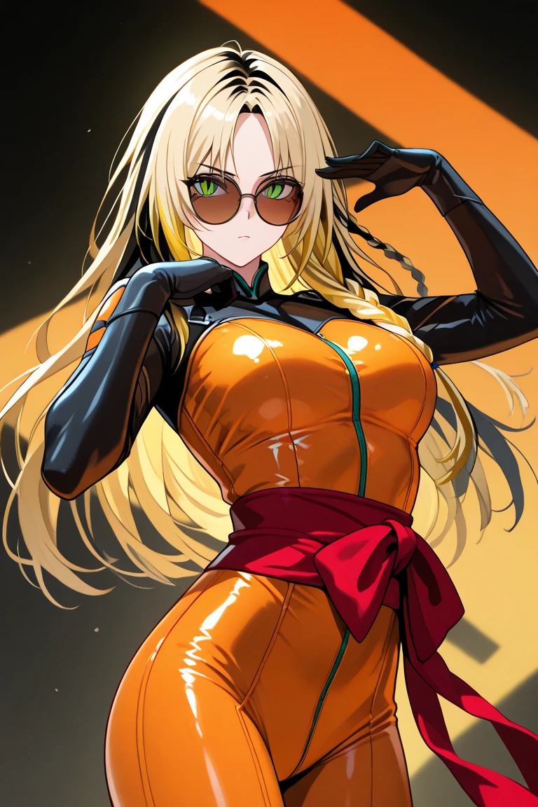 (((urban game wear))), ((( red and yellow suit ))), (((Bandaged body))), ((high collar)), (((corpo fitness))), (((best qualityer: 1.4))), (Unbeatable masterpiece), (hiper HD),(CG 8k hyper-realistic), (((brave face))), (((breasts small))), (((hyper feminine))), sexly girl, sucubus,((long curly hair)), ((( sculptural body ))), (((1 girl))), 15 year old cyber girl with perfect body,,Beautiful and well-groomed face,muscular body:1.2,solid color detailed jacket, (Head to thigh photos), complex outfit with graphic flames, (((standing alone))), violent brat, (((14歳))), sexly, pose de atitude, Create a cool character for a gacha game based on the game Zenless Zone Zero, female character in devil clothes in warm colors, S-level fire elemental character, devil horns and tail, beautiful and cute face, nymph body, lolly, haughty, devilish smile, wielding a serrated sword, pose de atitude, aggressive movements, Shark teeth, fully body