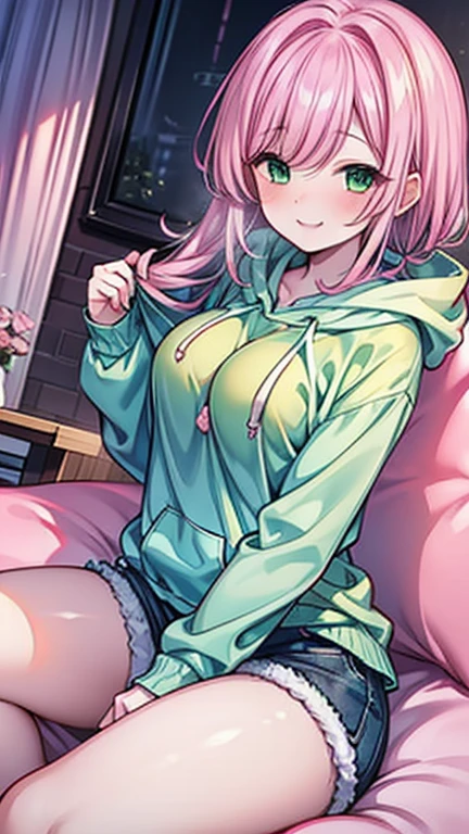 最high quality、Best image quality、masterpiece、With the girls(18-year-old、prostitution婦, Lure, Succubus, Seductive Girl, Angel Girl, lewd Angel Girl, Colorful Hair, Psychedelic Hair Color, Best Bust、Girl in a hoodie, Girl wearing a hoodie, prostitution, Hooded, Shining Eyes、Open your chest wide、valley、happiness、myth, sacred accessories, Large Breasts, Large Breasts, Lesbian, no gravity、top down, Show your whole body, Angel Knight Girl, Anime Goddess, of an beautiful Angel Girl, Girl angel with wings, Angel all over, Angel Girl, Lesbian, Children, nude, Porn, Hentai, Masturbation, Teen)high quality、ビジュアLureト、With background(city、Best graphics、Super delicate, Great anime, Beautiful fantasy anime, Gweitz on pixiv artstation, Anime fantasy illustration, Gweitz, Detailed anime art, Sex, Sexual behavior, Hello, World of Angels, cyber punk, Near future, Neon sign, On the bed, ホテルのOn the bedにいます, Sex, Sexをしている少女, Seductive Girl