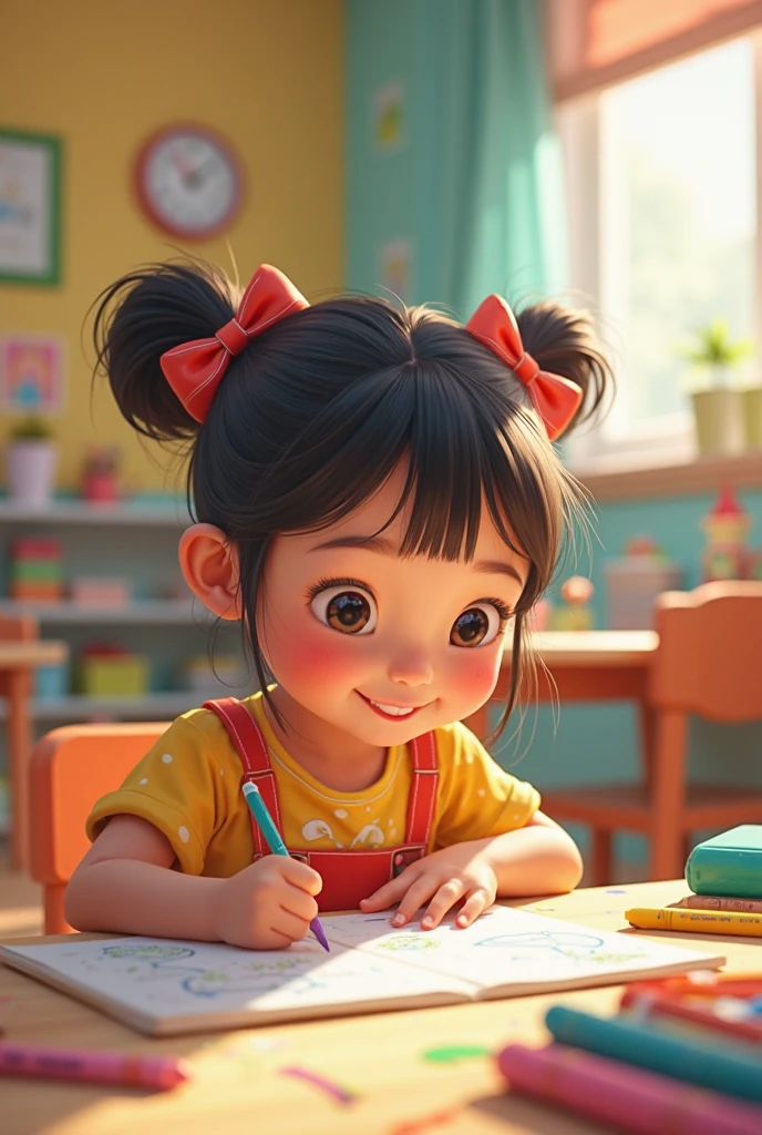 8 year old heroine drawing 