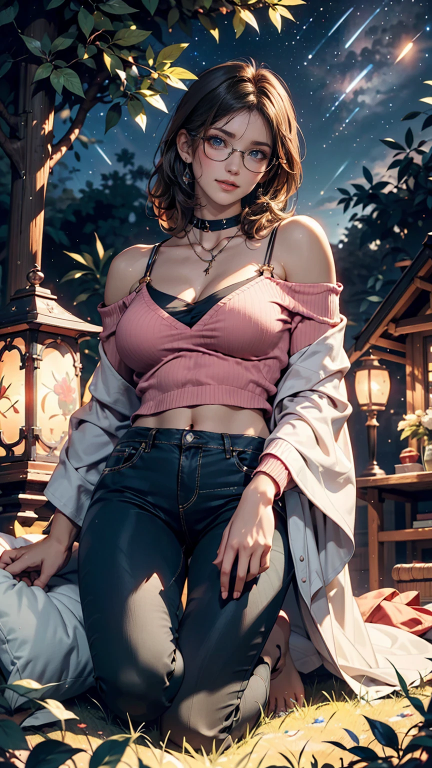 (((Misako Renbutsu)))Beautiful Young Female with ((Twin Braids) covering Bust) (Flashing Crotch) on ((Dusk Train)), (extremely delicate and beautiful) Detailed Closing Texture, Professional portrait of SemiNude photography, (((Unbuttoned cardigan with red beltbra:1.37)) White AthleticShorts)Navel, (sitting_chair) {leaning back|(knee up to chest)}, (Motion blurred window){(Tyndall effect)|lens flare|Haze|bokeh} ZoomLayer (Oodles Blurred Colorful Lights (Starry particles)), (TopQuality Masterpiece of 8K Ultra-detailed DigitalPainting by Jeremy Lipking), (Clearly visible the Shape of Crotch), (extra leg:-1)
