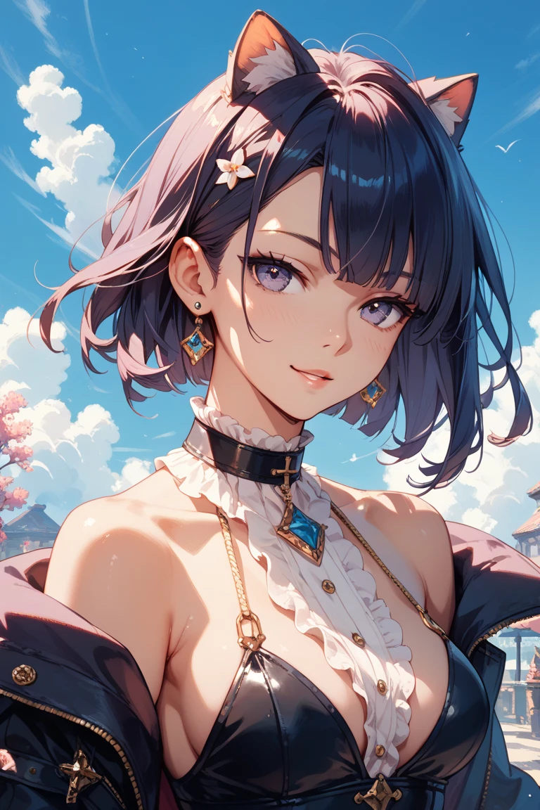 High resolution RAW color art, animation,Sculpture, Silver Marble Skin, (((Highly detailed elegant))), Magical atmosphere, Detailed skin, texture,(Exquisitely crafted, The finer details, Ultra-detailed art), Depth of written boundary, Bokeh, Silky to the touch, Hyper Detail, White Background, (Pastel Purple), Beautiful Eyes, Elegant face, Surprised face, Recall, View from above, Dynamic Clouds, Sunset sky