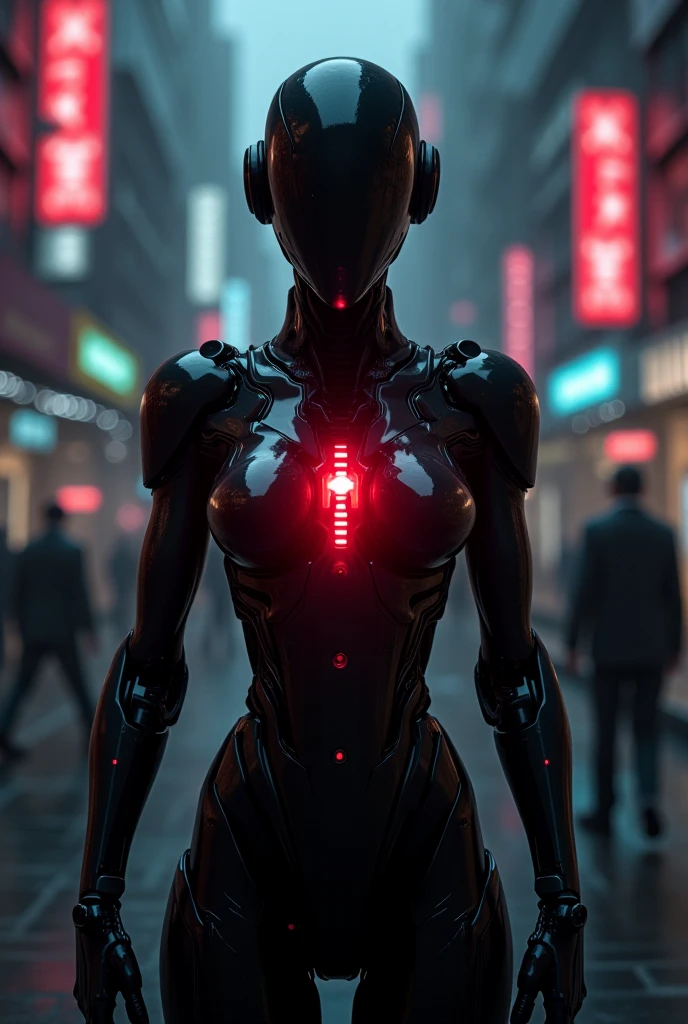 a woman in a futuristic suit with a glowing head and chest,She has many subordinates. cyberpunk art inspired by Marek Okon, cgsociety contest winner, digital art, gynoid cyborg body, girl in mecha cyber armor, cyber suit, cybersuit, in white futuristic armor, cybersuits, diverse cybersuits, gynoid body, echo from overwatch, perfect anime cyborg woman