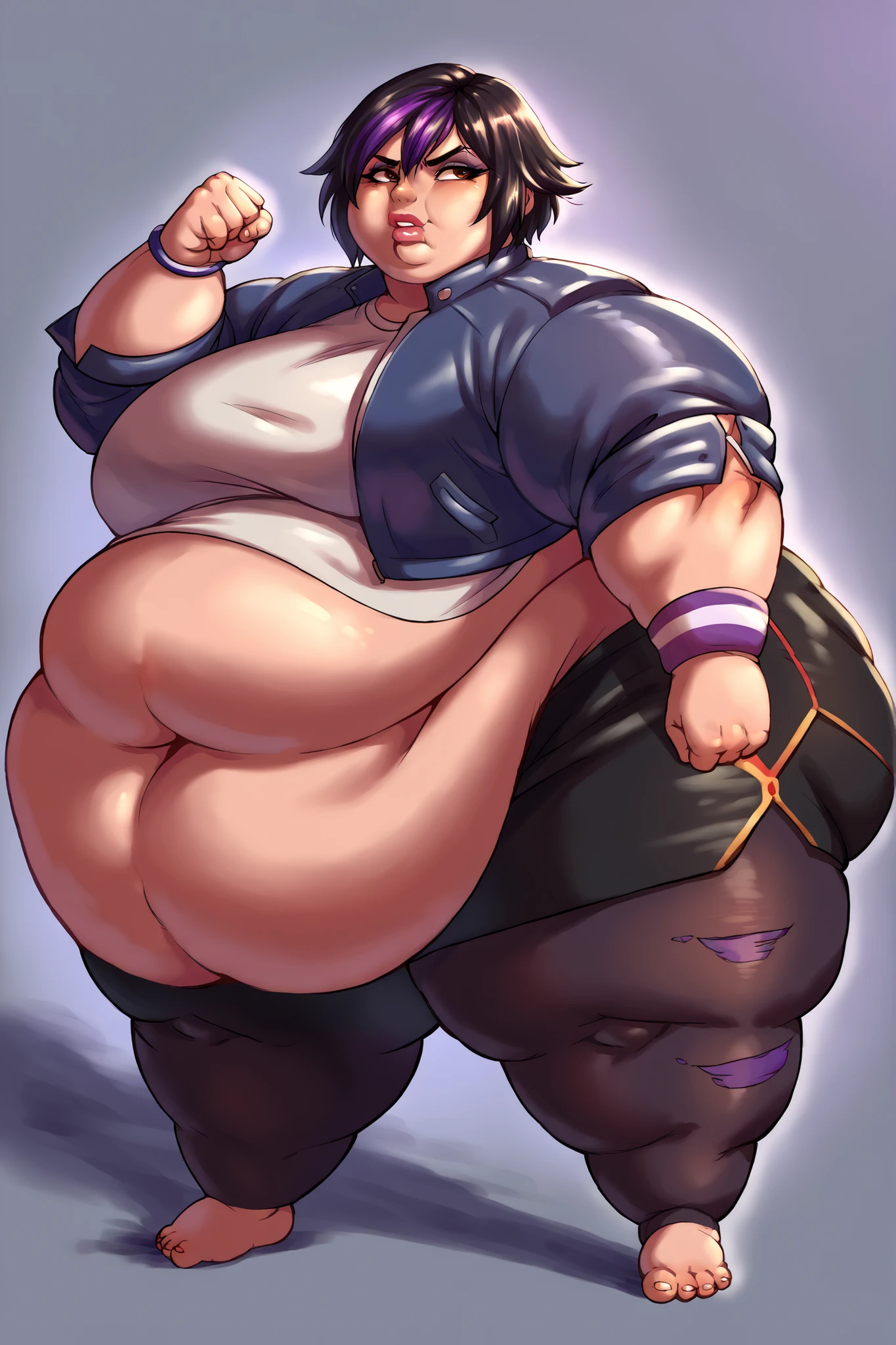1boy 1girls abs alternate body type alternate breast size alternate costume ambiguous penetration athletic athletic female bbw bbw mom big ass big breasts big butt big thighs breasts breasts bigger than head bearing hips curvaceous curves curvy curvy body curvy female curvy figure curvy hips doggy style doggy style position female female only from behind gigantic ass hips hips wider than shoulders hourglass figure huge breasts hyper hyper balls hyper breasts massive ass massive breasts massive butt massive thighs milf purple eyes purple hair sex shiny skin short hair skull crushing thighs thick thighs thighs voluptuous voluptuous female wide hips,side view,blond girl,ponytail