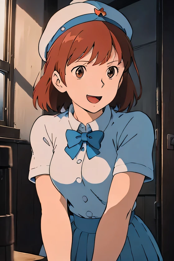 Anime image of a man wearing a wine drinking hat and bow tie, happy!!!, hyper details!!, realistic!!, (software) Watch Safe Workplace, details!!, 8k!!, hq very details, realistic schoolgirl, Zero-chan, HD Screenshots,