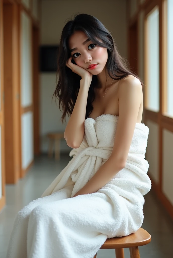 Without cloth girl