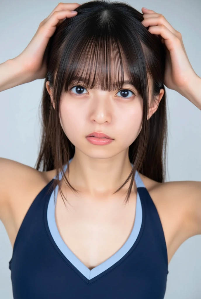 raw photo, a photograph of Canadian 1girl, (wear a sport basketball uniform :1.3), wavy mouth, cinematic angle, (cinematic shadows, bokeh, depth of field:1.3),
(sepia hair, messy bun hair:1.25),
in the (hostess club :1.2),
summer,
dawn,
NaturalHand2-3500, natural skin texture, hyperrealism, hdr, hyperdetailed, RAW photo, photorealistic, best quality, highres, realistic, 8k, caustics, dynamic light, beautiful and delicate lips, delicate fingers, detailed pupil, real human skin,