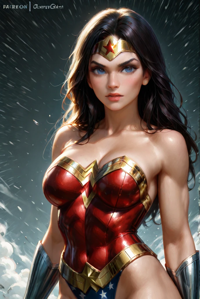 uma mulher com uma fantasia vermelha e amarela parada em uma teia de aranha, ( ( mulher aranha ) ), mulher aranha, mulher aranha!!!!!, mulher aranha!!, lara croft as mulher aranha, personagem de quadrinhos, mila jovovich as mulher aranha, por Ryan Stegman, foto de perfil, maravilhoso, marvel personagem de quadrinhoss, wearing red and yellow hero suit, sem texto