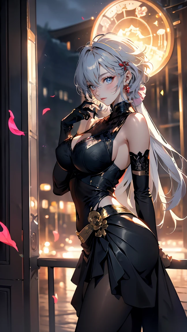 (masterpiece, best_quality, ultra-detailed, immaculate:1.3), epic, illustration, succubus shinobi lord , lace ,matte auburn hair, braid, korean, shuriken, rainy night, in tiny, pristine Moscow, in front of a school, bombshell hair, bright silver hair, Curls,drill hair, full scorpion<lora:EnvyGoddessMix03:1>