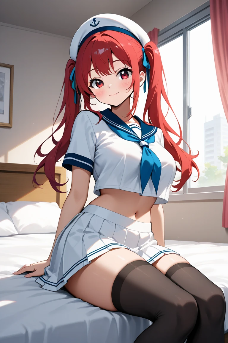(masutepiece),(Best Quality), Asuka Langley Soryu，、Soio、Blue eyes，hair between eye，headware，Interface headset，Orange hair，Red Ribbon、bow ribbon、Big breasts、((Smaller head)）、1 female、no nsfw, Female buttocks facing the screen、Backward perspective、、Sexy busty body、a closeup、Erotic Lingerie、wet​、top-quality、Baby、Red face、8K、white glove、rays of moonlight、ultraclear、Full of charm